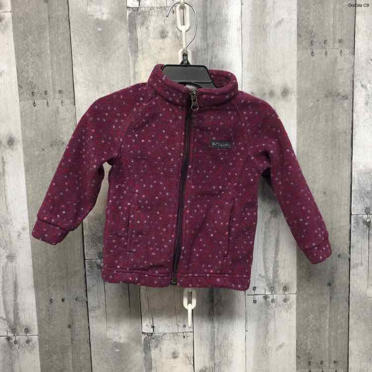 Size 12-18 Months Purple Print Columbia Sportswear Light Jacket