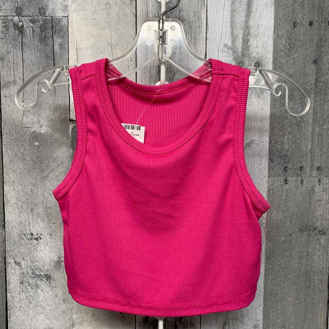 Size 8 Hot Pink Shein Tank Top