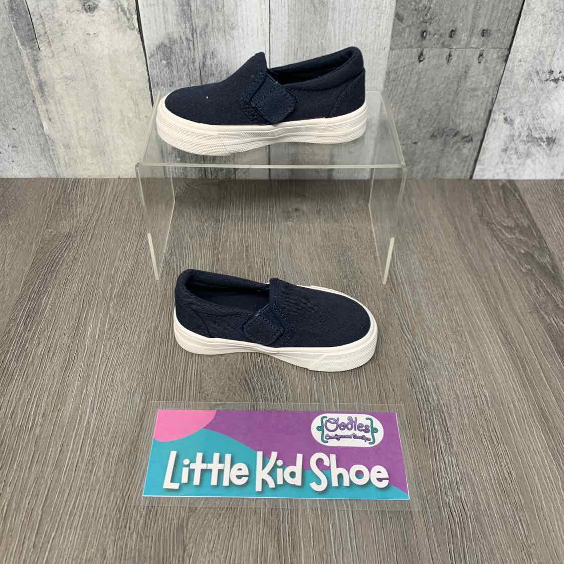 Size 5 Navy/White Children's Place Sneakers