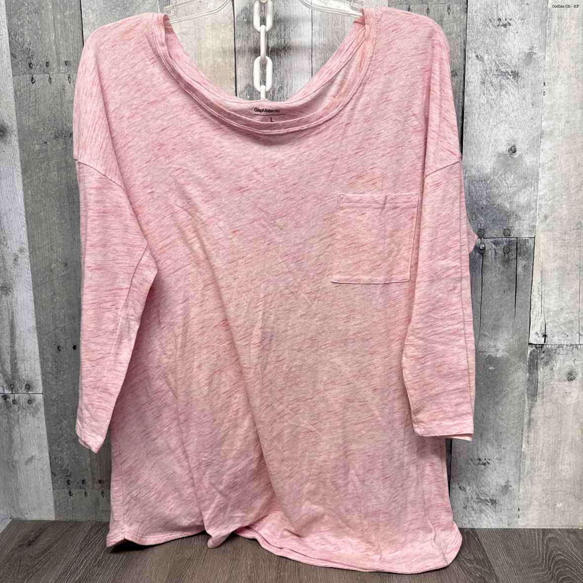 Size L Pink Gap Long Sleeve Top