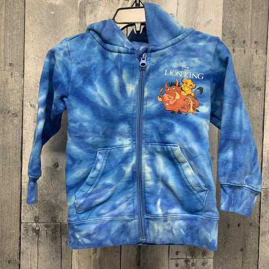 Size 2T Blue/Brown Disney Store Light Jacket