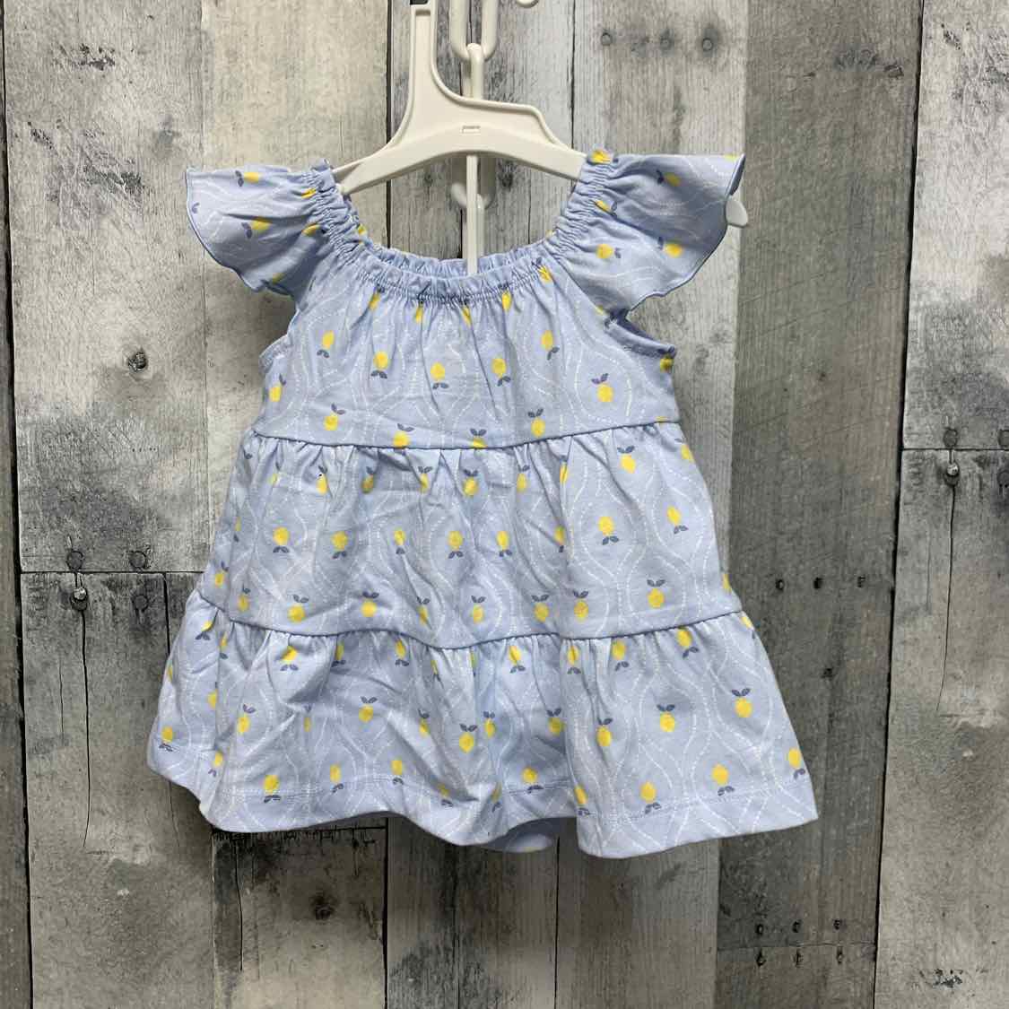 Size 3 Months Blue Print Just One You 2pc Dress