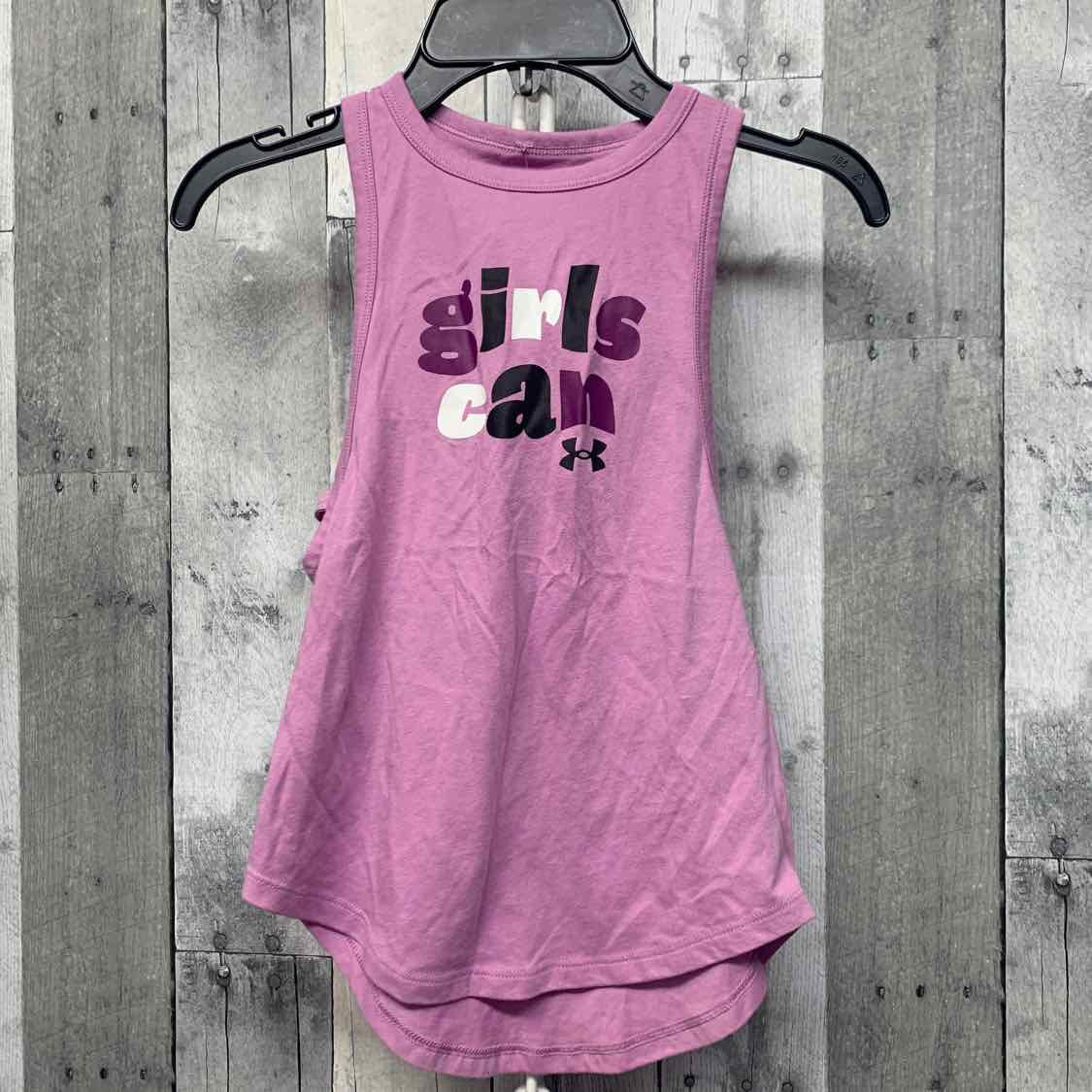 Size XSmall Purple Graphic Sport Brand Tank Top - OodlesCB