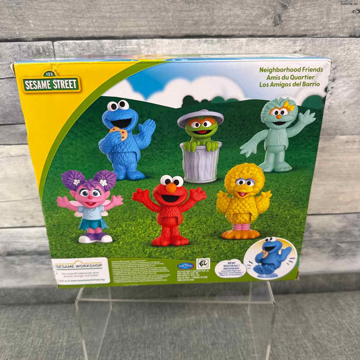 Sesame Street Red/Blue Misc Playset