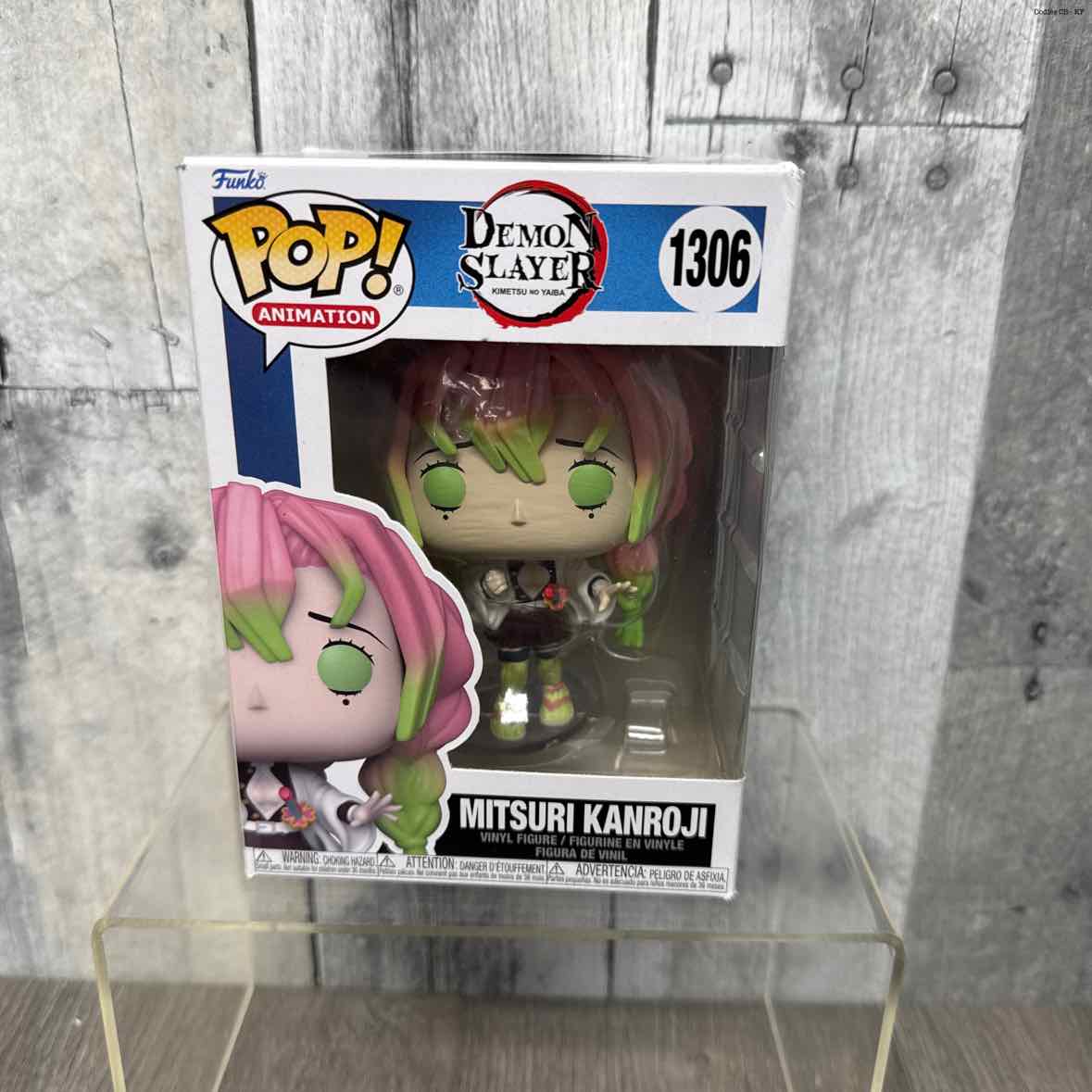 Funko Pop Pink/Green Action Figure