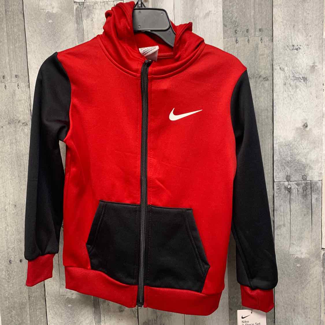 Size 6 Red/Black Sport Brand Light Jacket