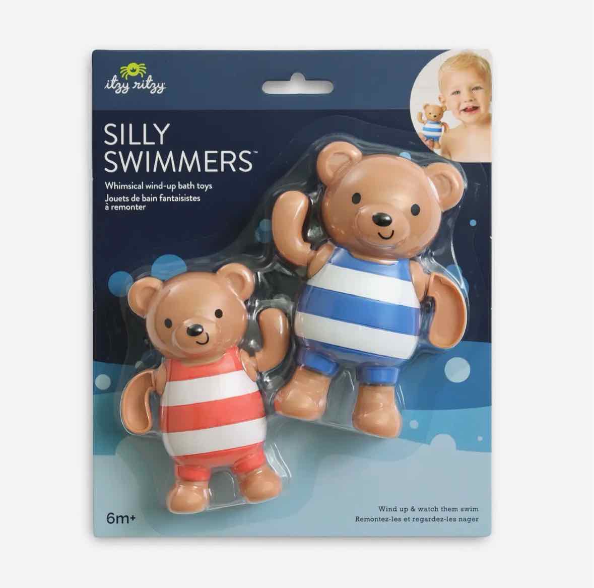 Itzy Ritzy Silly Swimmer Bath Toy - More Options - OodlesCB