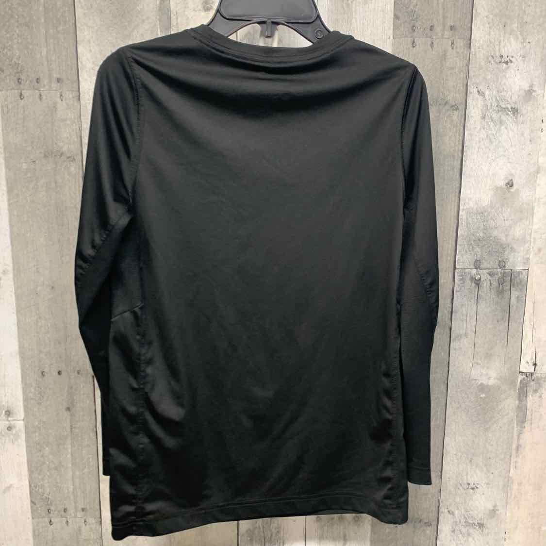 Size Medium Black Sport Brand Long Sleeve Shirt