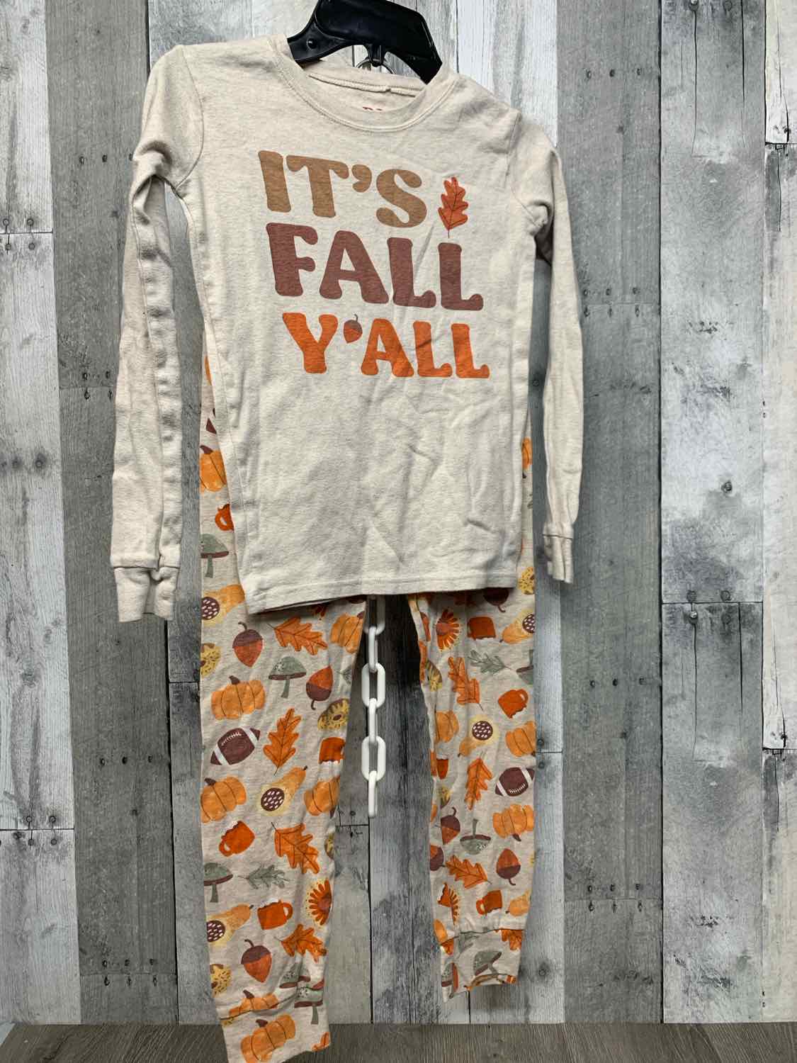 Size 8 Tan Print Children's Place 2pc PJs