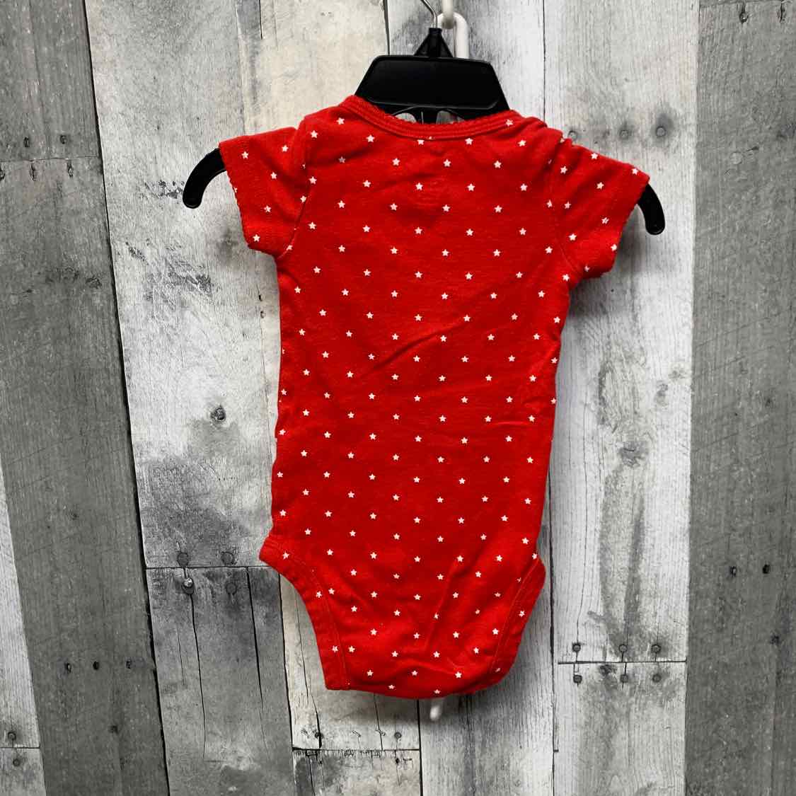 Size 3-6 Months Red/White/Blue Child of Mine Bodysuit