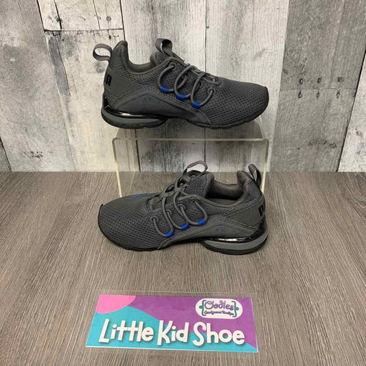 Size 12 Gray/Blue Puma Sneakers