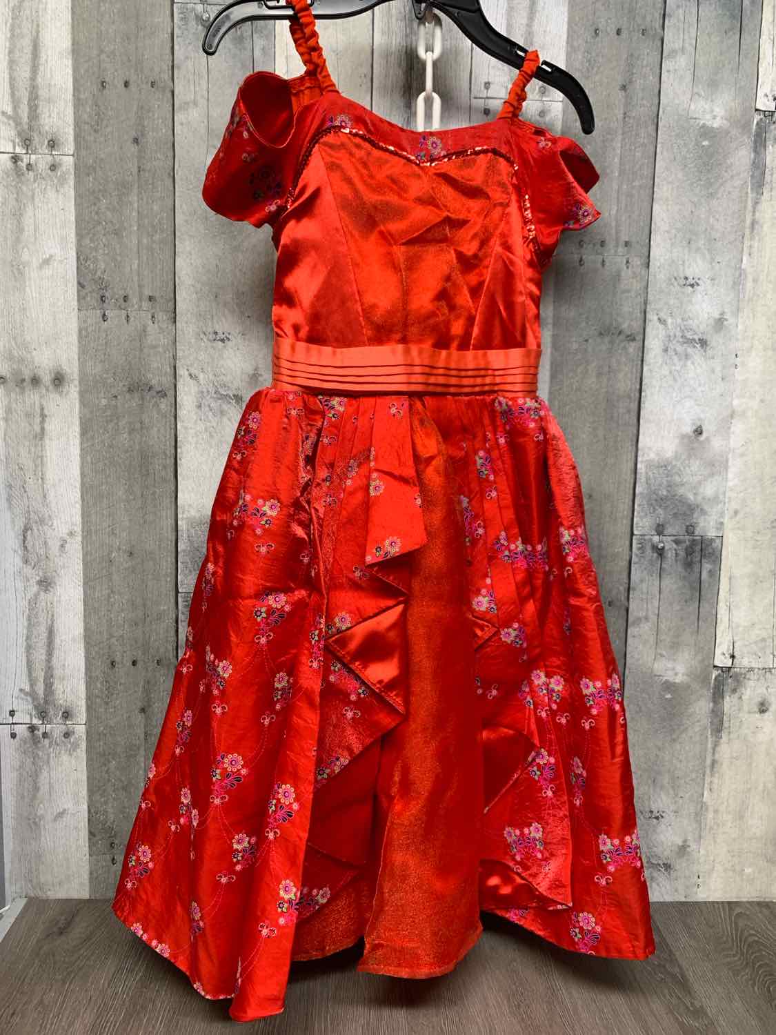 Disney Store Red Floral Print Size 10 Halloween Costume - Big Kid