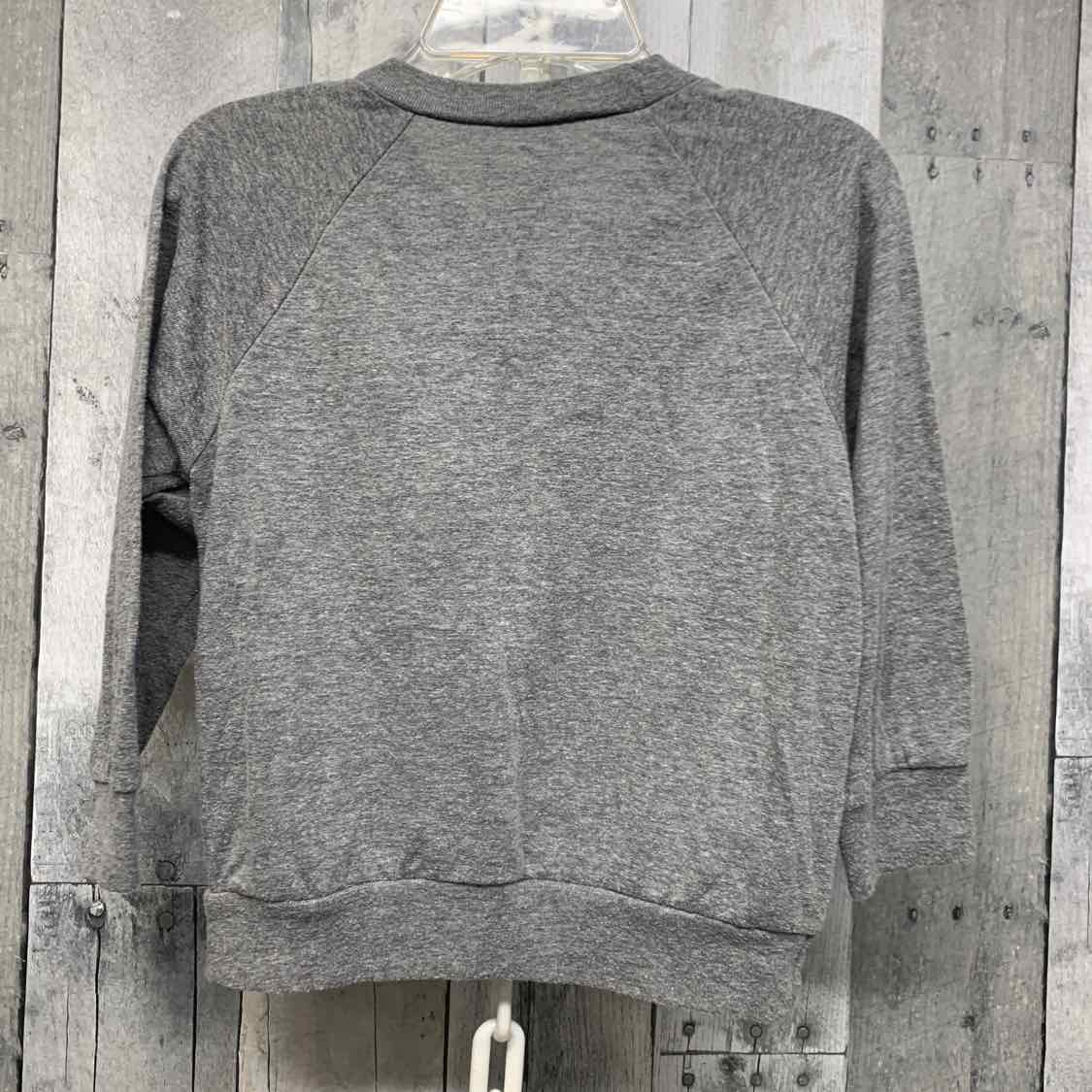 Size 2 Gray Graphic Mid Brand T Shirt