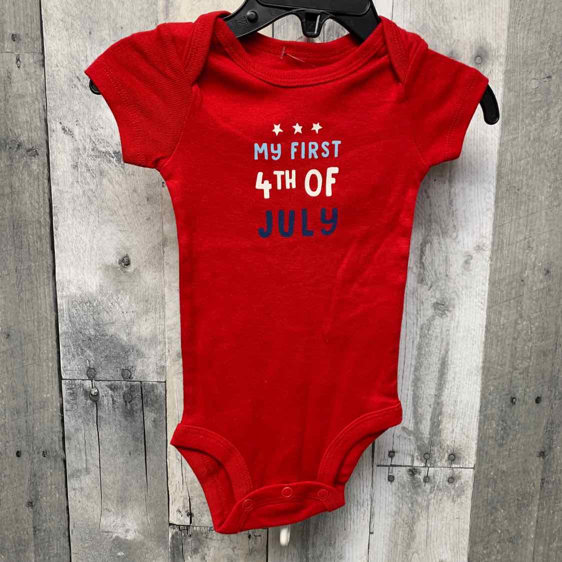 Size 0-3 Months Red Carter's Bodysuit