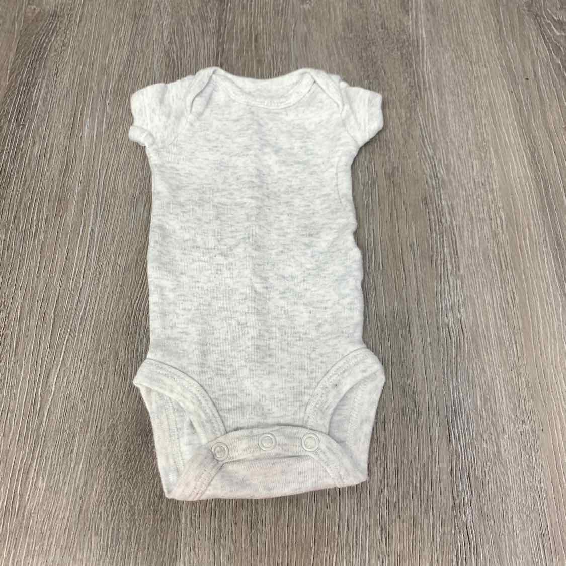 Size Preemie Gray Carter's Bodysuit