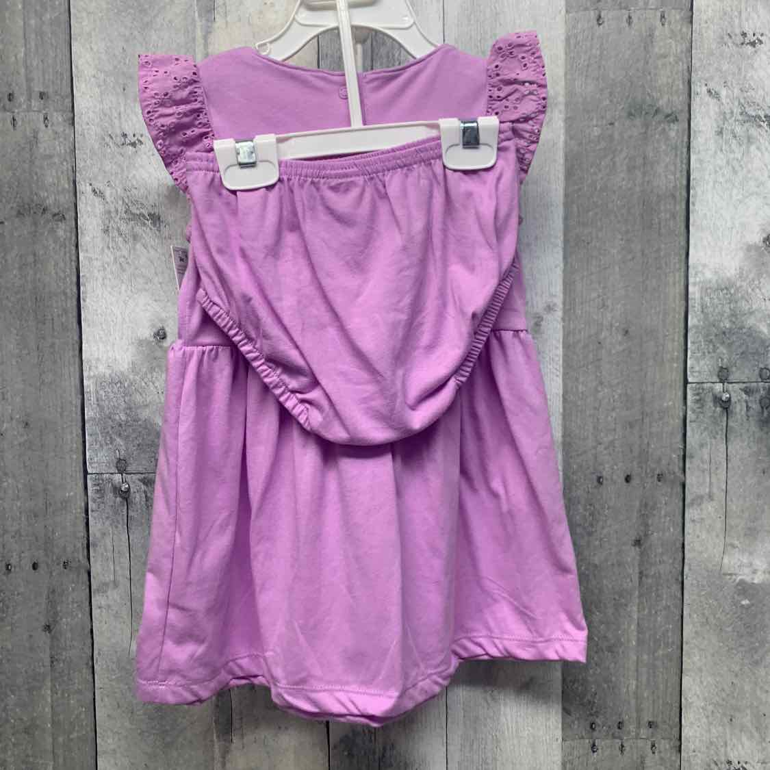 Size 24 Months Purple Child of Mine 2pc Dress