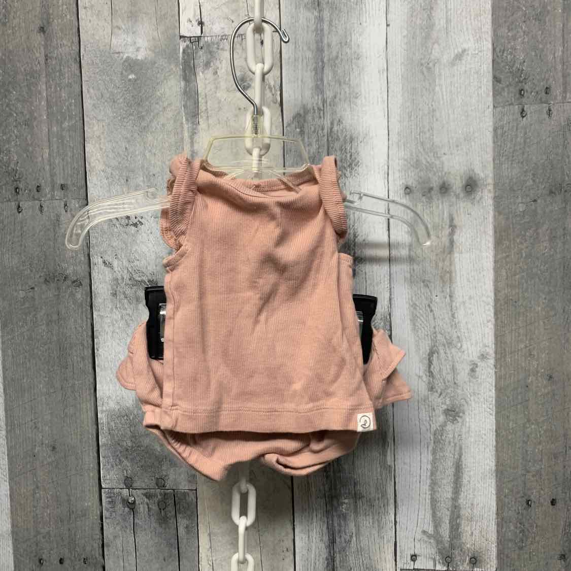 Size Newborn Pink Mid Brand Shirt/Shorts