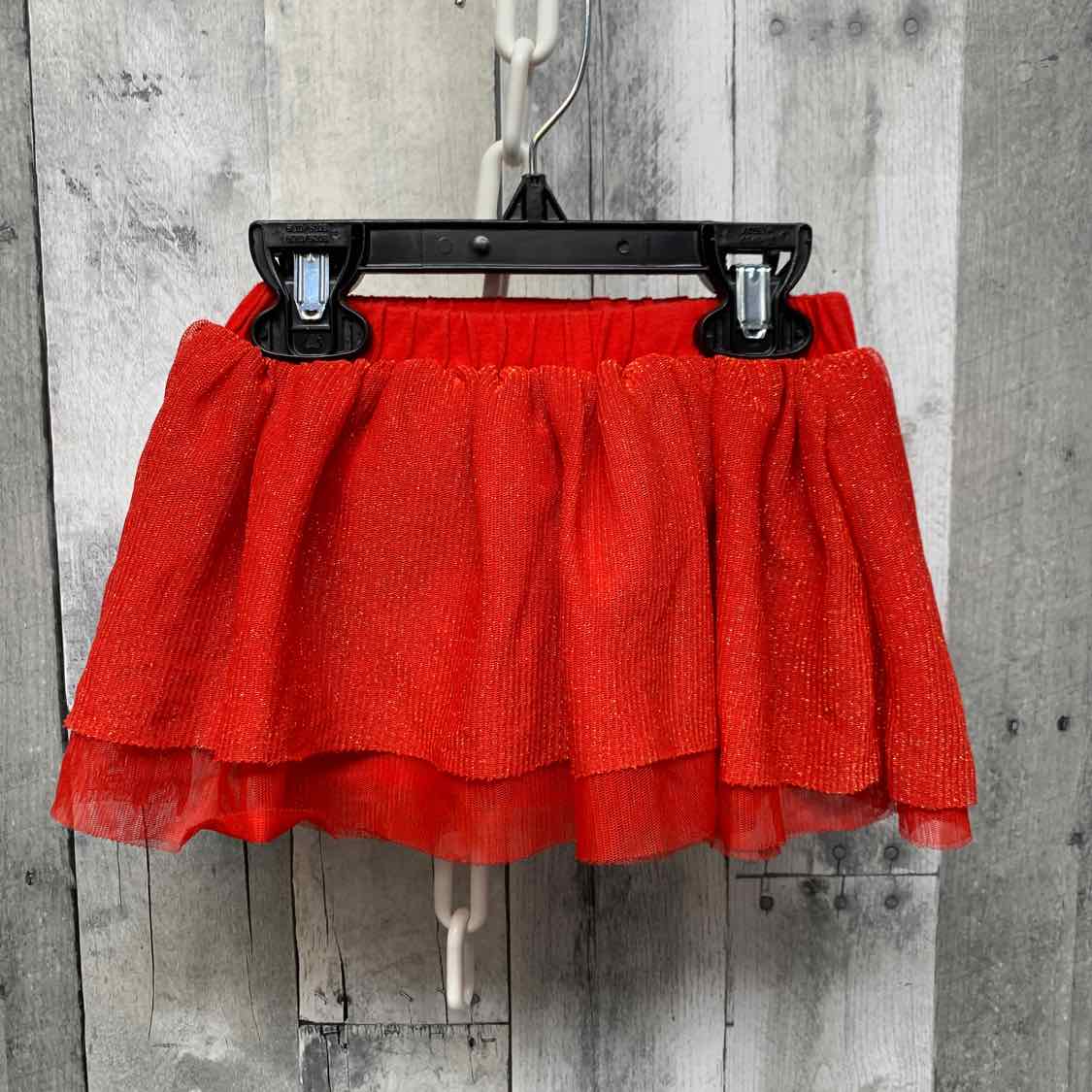 Size 12 Months Red/Gold Cat & Jack Skirt