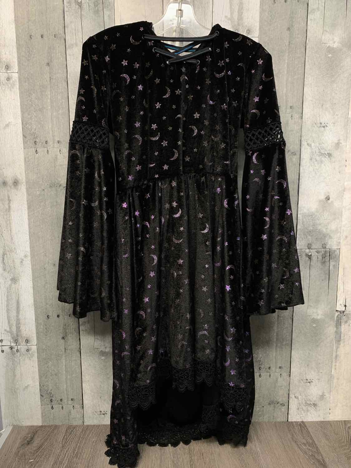 Spirit Black Print Size Large Halloween Costume - Big Kid