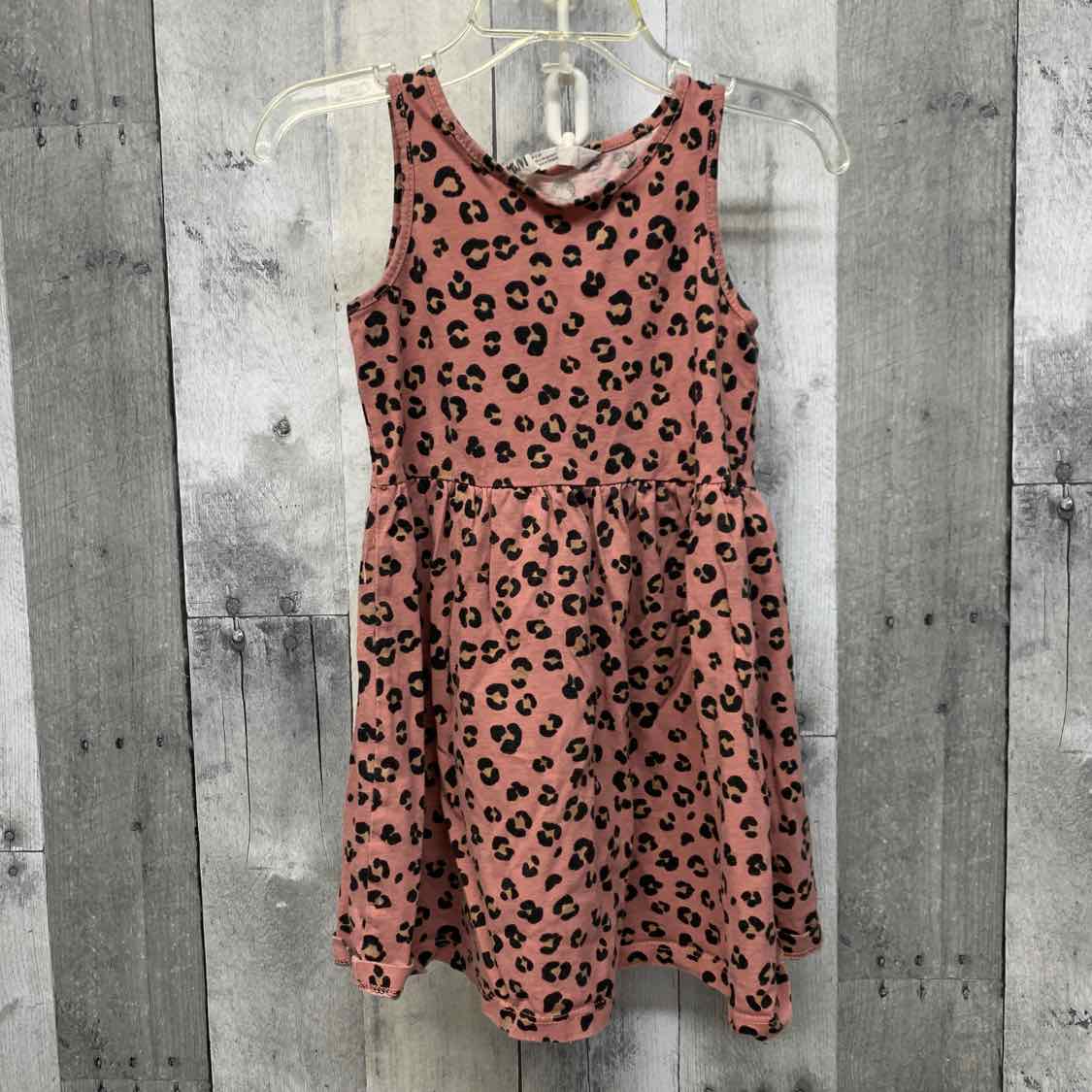 Size 3/4 Pink Print H&M Dress - Knit