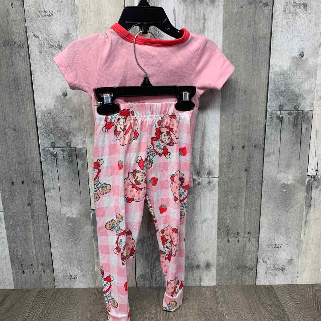 Size 3T Pink Print B Brand 2pc PJs