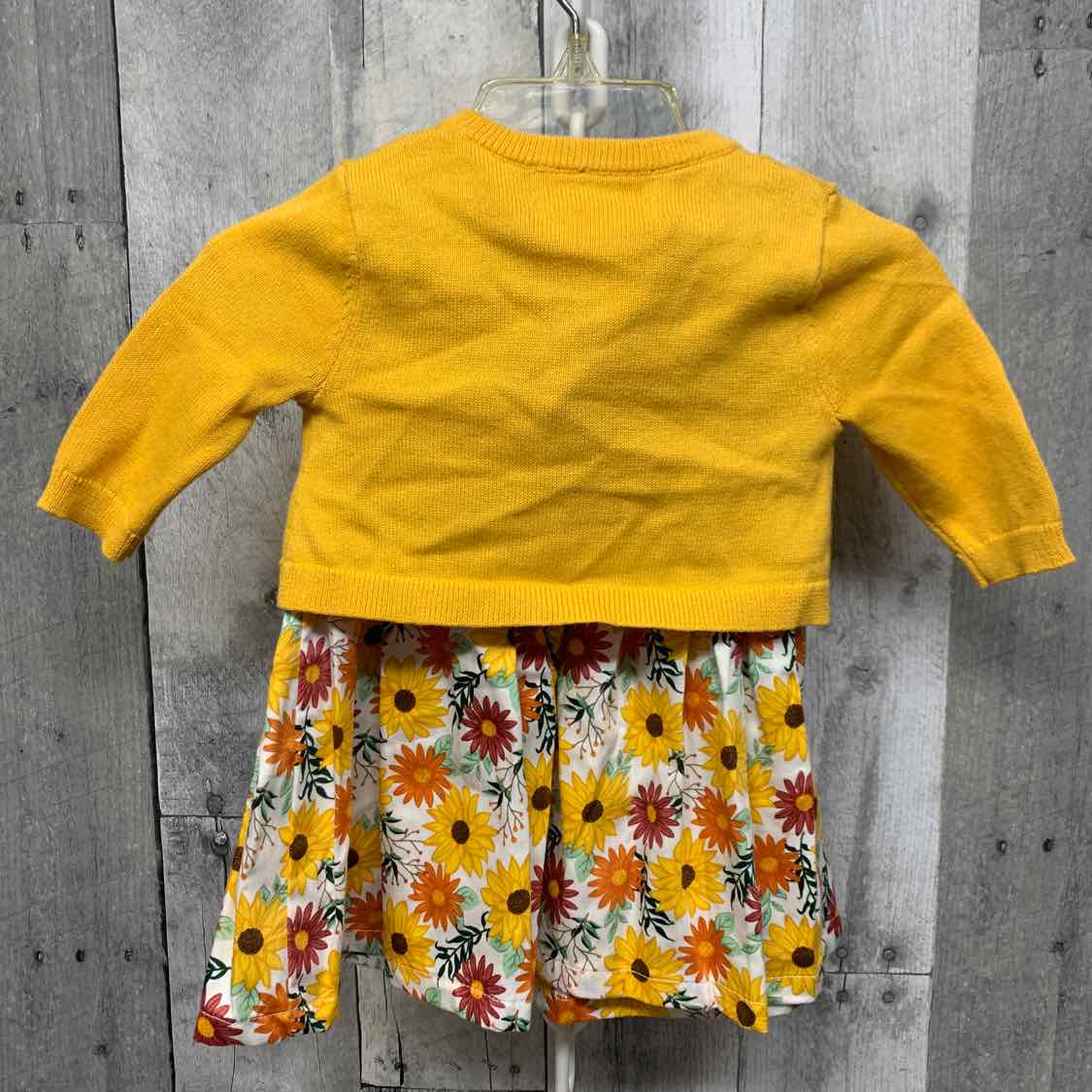 Size 6 Months Yellow Goodlad 2pc Dress