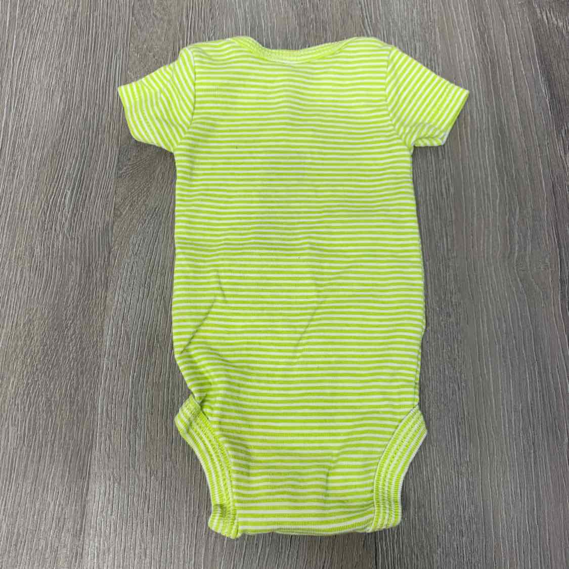 Size Preemie Green/White Simple Joys Bodysuit