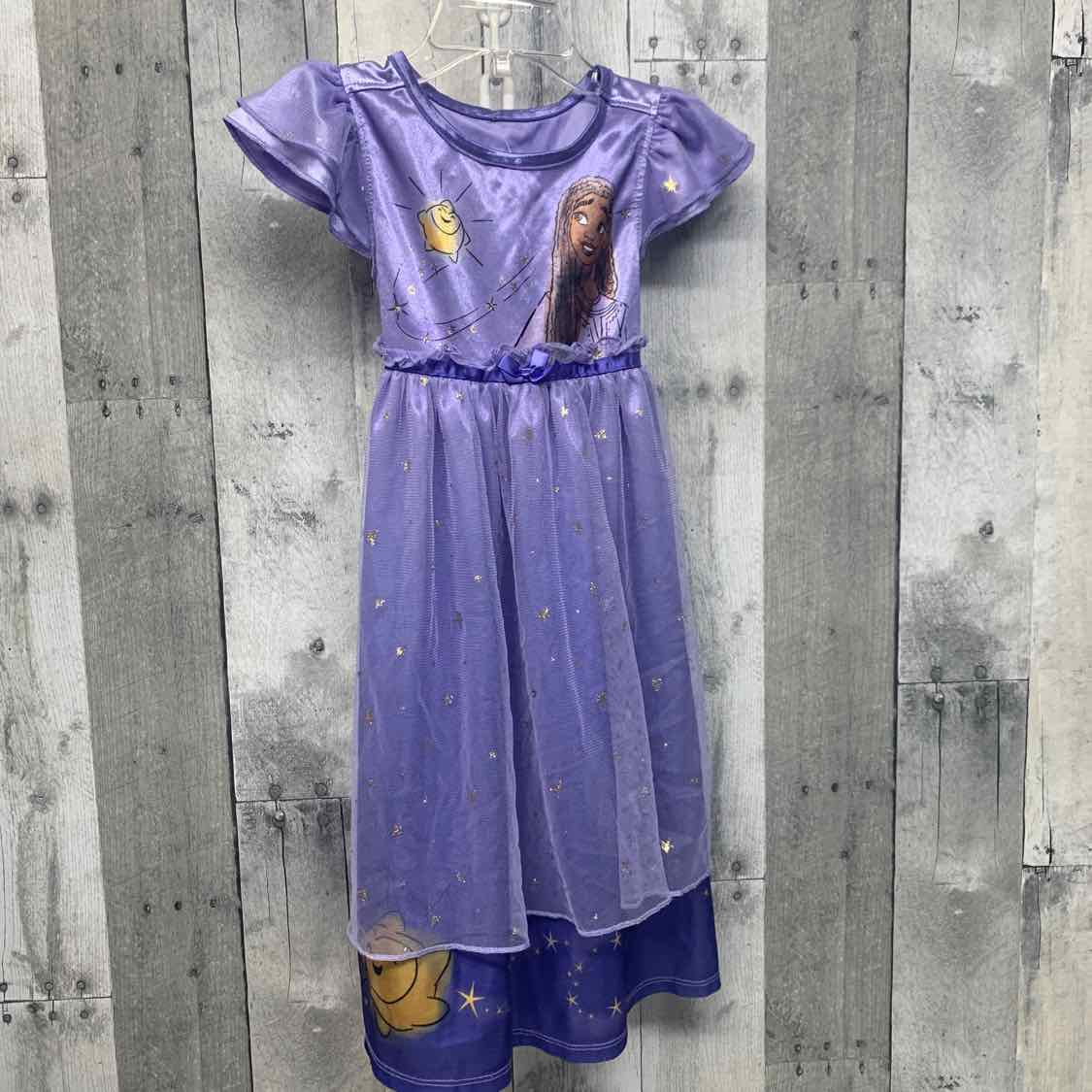 Size 3T Purple/Gold Disney Nightgown