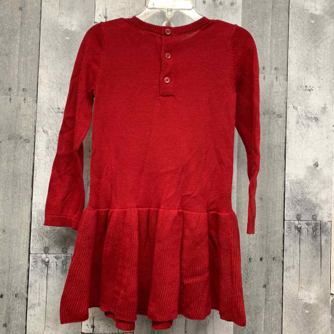 Size 2T Red Carter's LS Dress