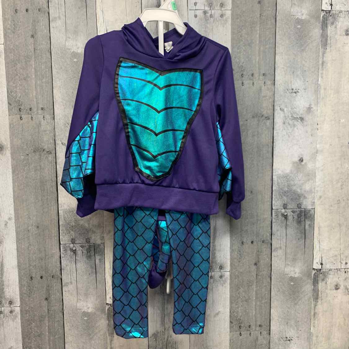 Generic Purple/Blue Size 2 Halloween Costume - Little Kid