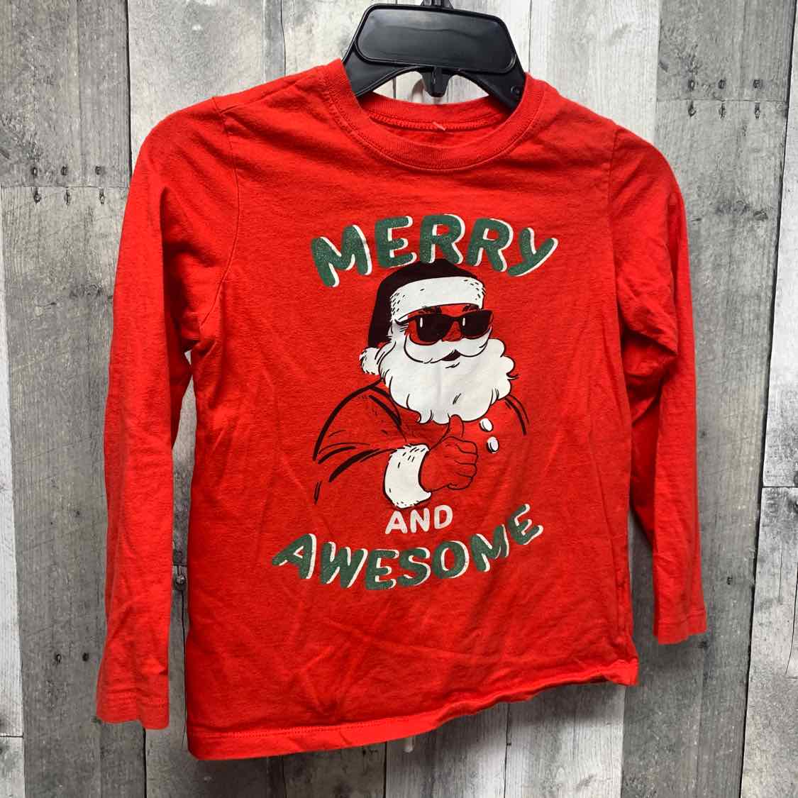 Size 6 Red Graphic Carter's Long Sleeve Shirt