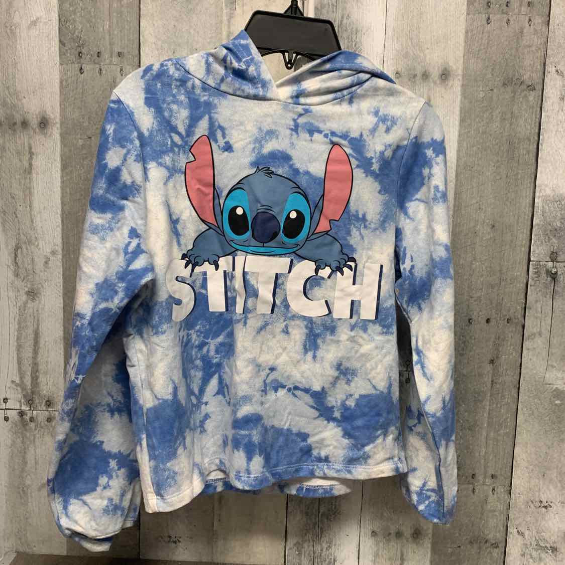 Size Large Blue Print Disney Pull Over