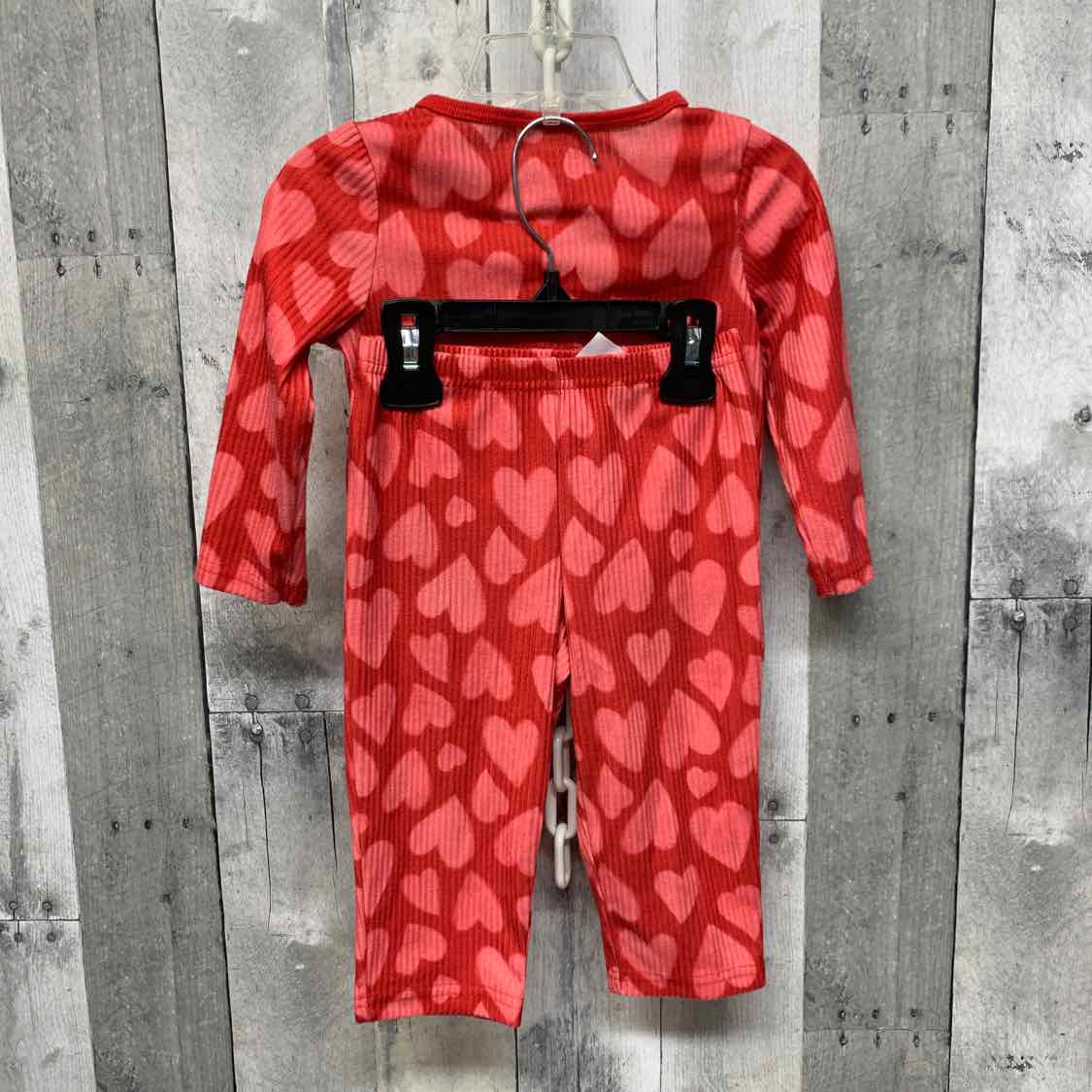 Size 18 Months Red/Pink Carter's 2pc PJs