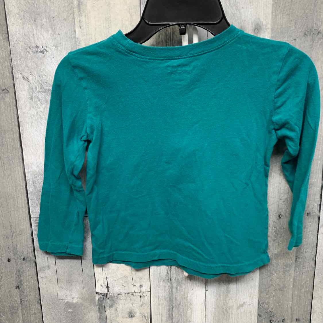 Size 4T Green Graphic Jumping Beans Long Sleeve Shirt