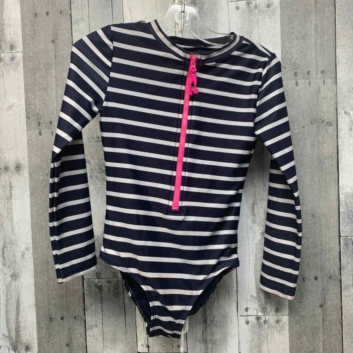 Size Small Navy Striped Gap Swim Suit - 1pc