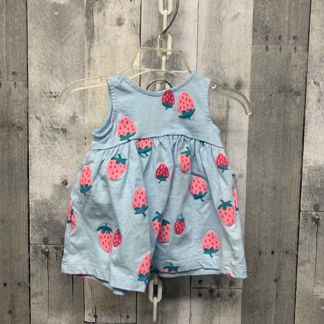 Size 3 Months Blue/Pink Carter's 2pc Dress