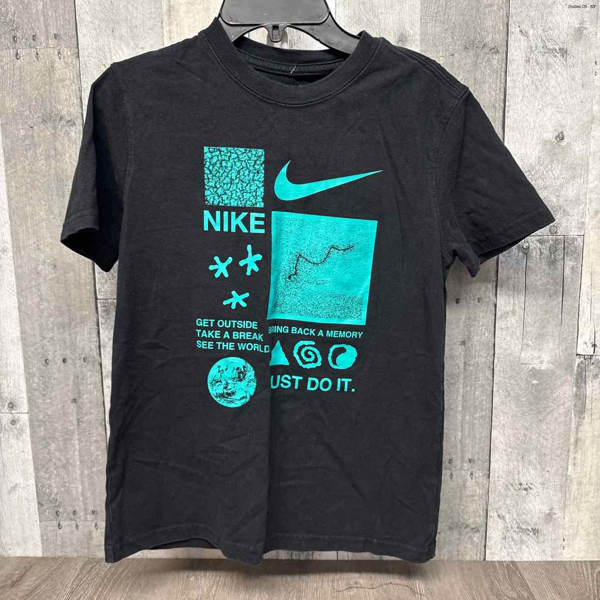 Size Medium Black Graphic Sport Brand T Shirt