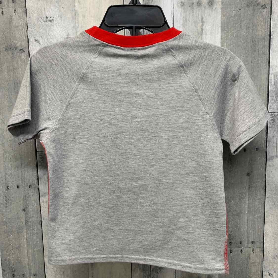 Size 5 Gray/Red Boyz Wear T Shirt