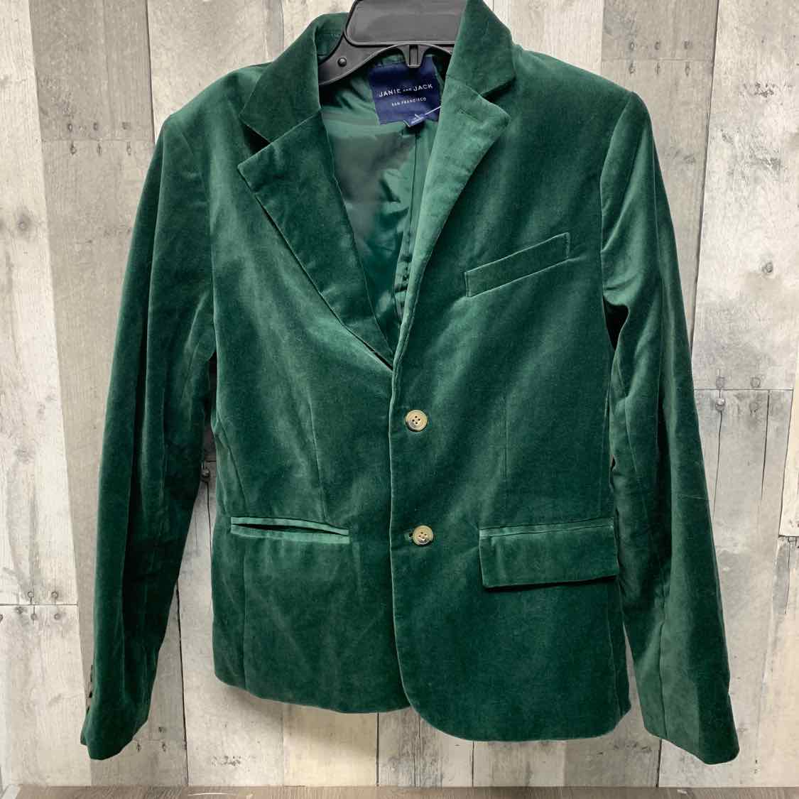 Size 12 Green Janie & Jack Suit Jacket