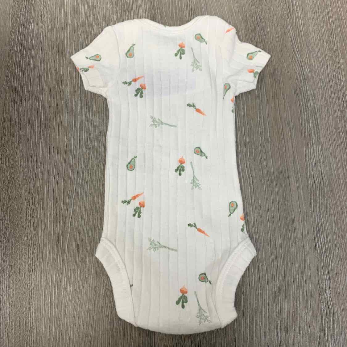 Size Preemie White Print Child of Mine Bodysuit