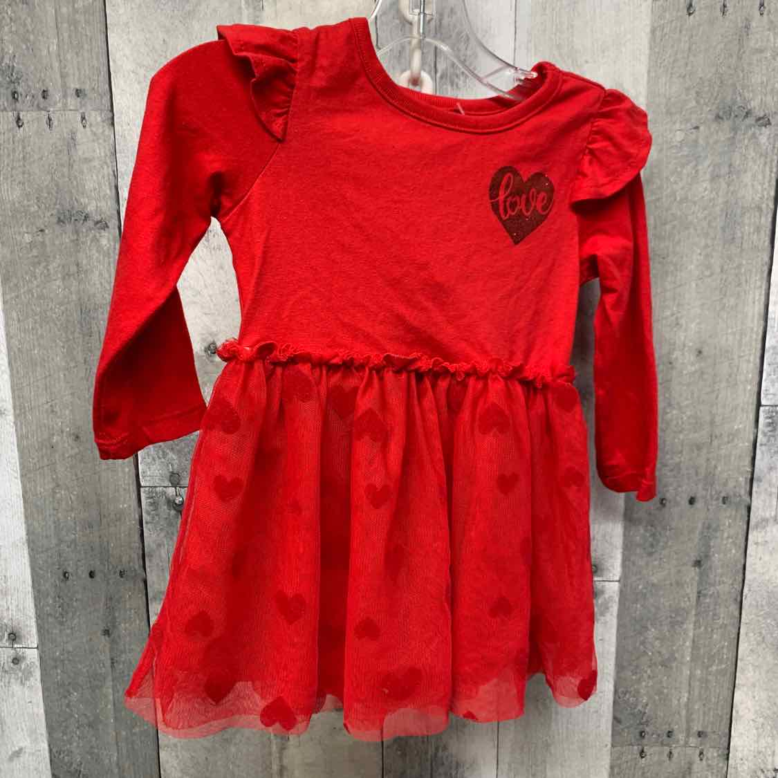 Size 18 Months Red Holiday Brands Dress