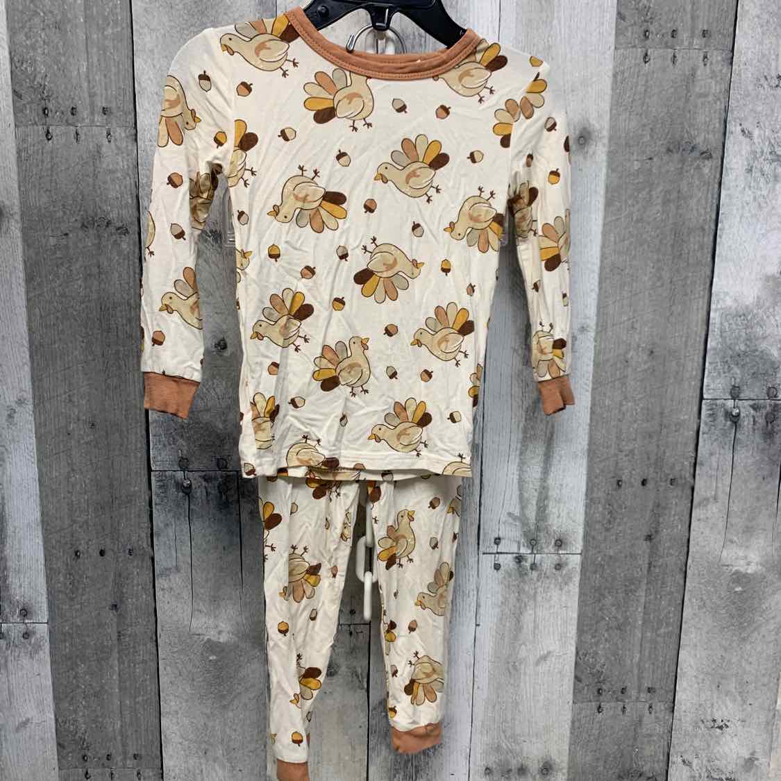 Size 18 Months Tan/Brown B Brand 2pc PJs