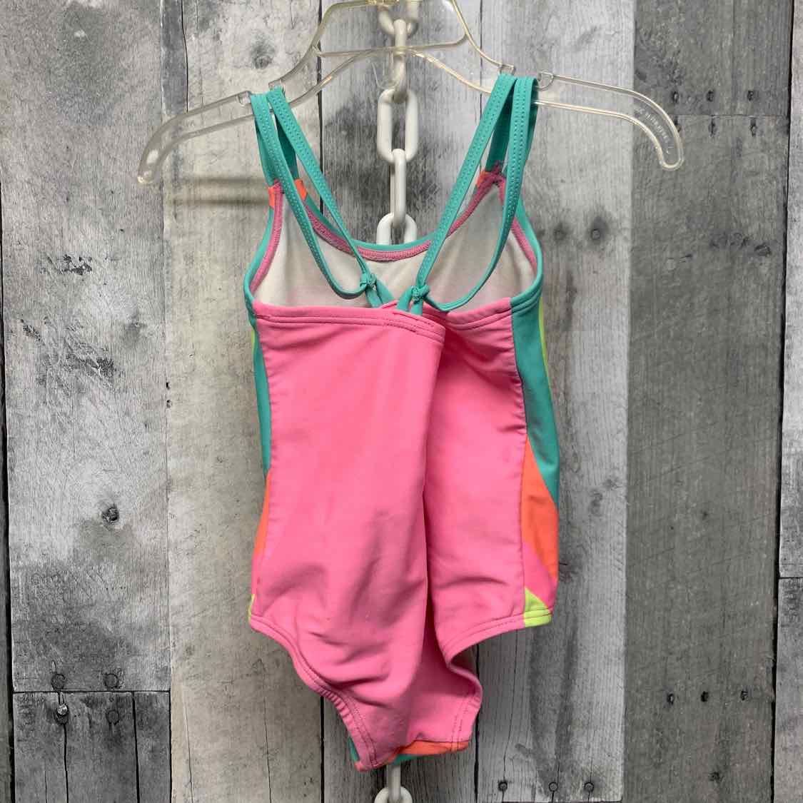 Size 18 Months Pink/Teal Carter's Swim Suit - 1pc
