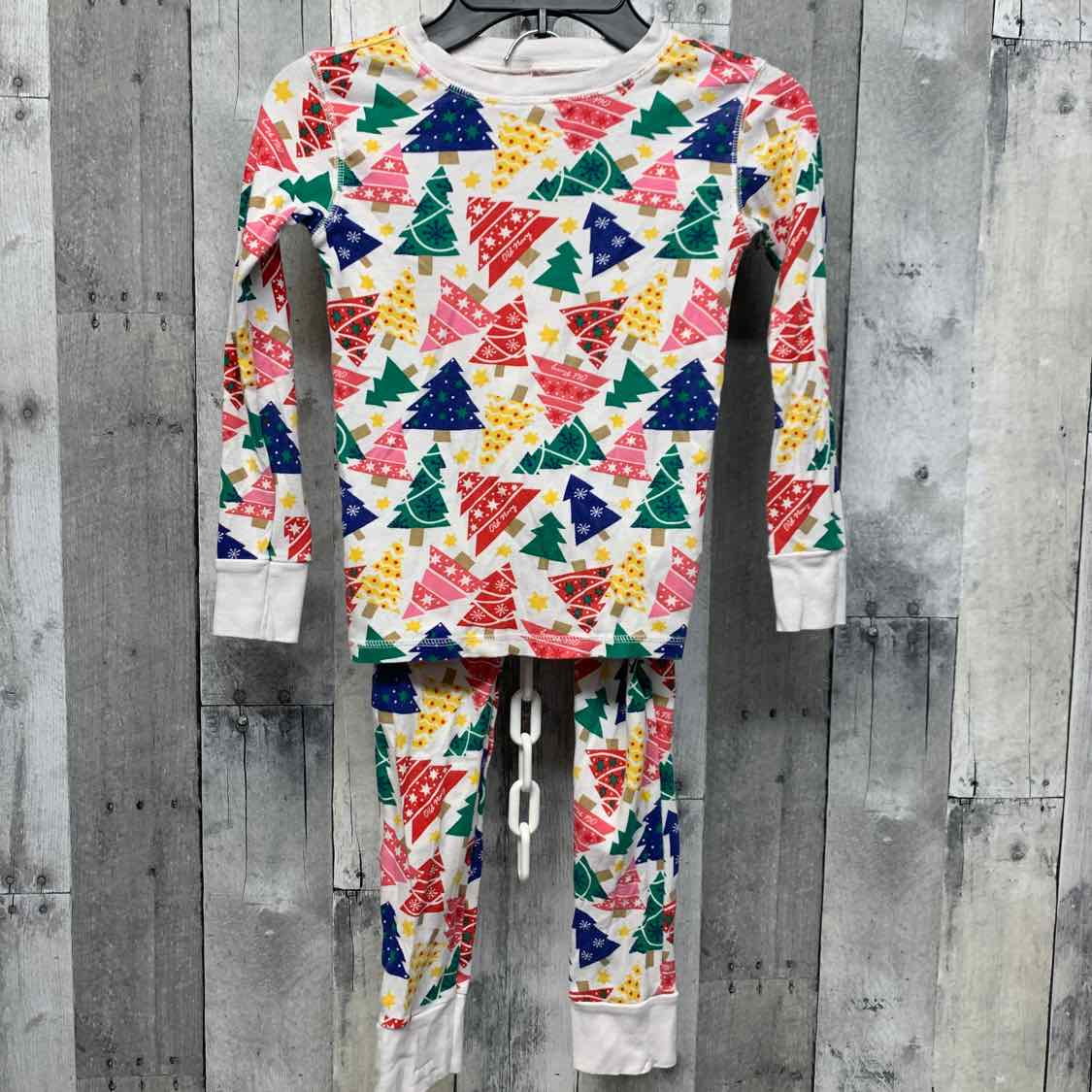 Size 6 White/Red Old Navy 2pc PJs