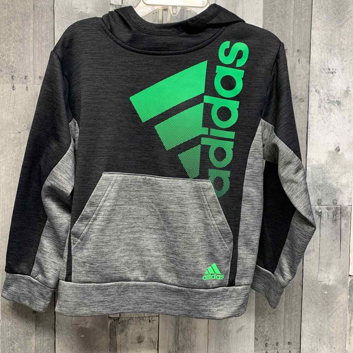 Size 8 Gray/Green Sport Brand Pull Over