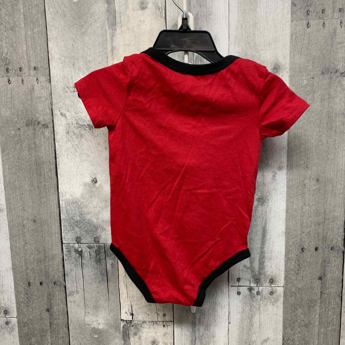 Size 12 Months Red Sport Brand Bodysuit