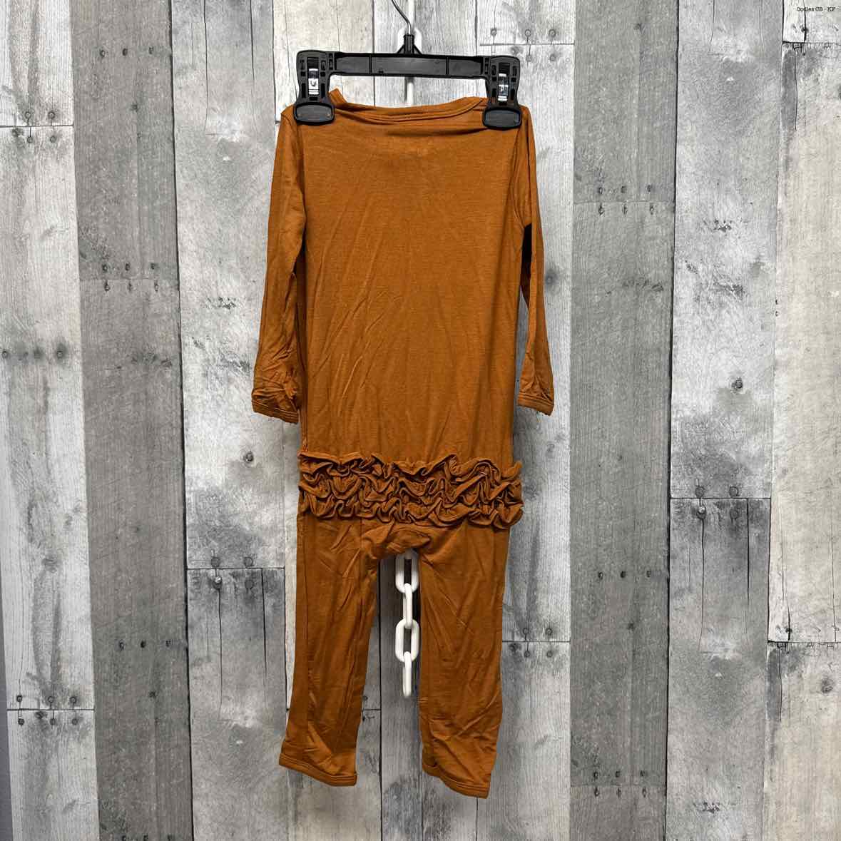 Size 12-18 Months Brown Presley Couture Romper