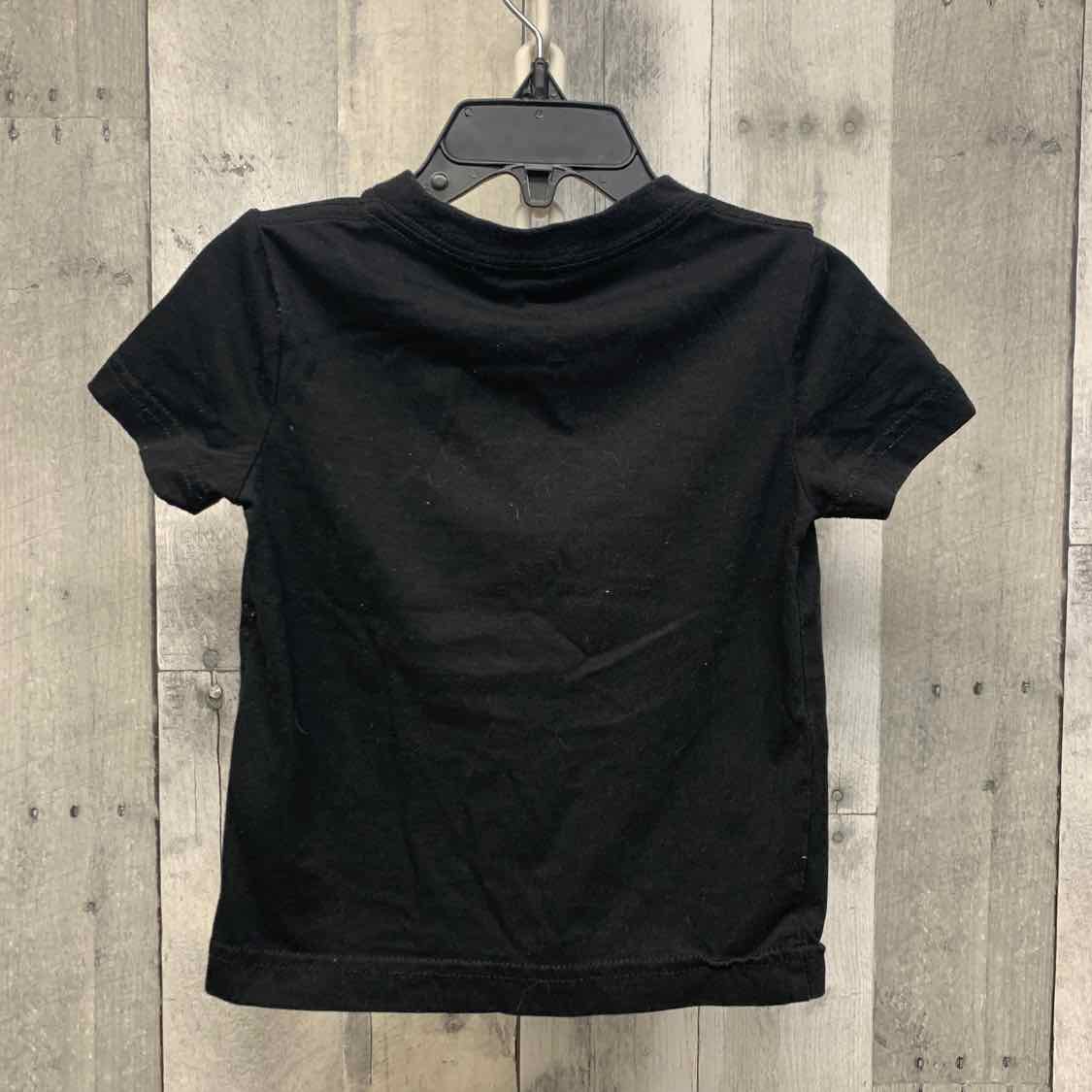 Size 2T Black/White Sport Brand T Shirt - OodlesCB