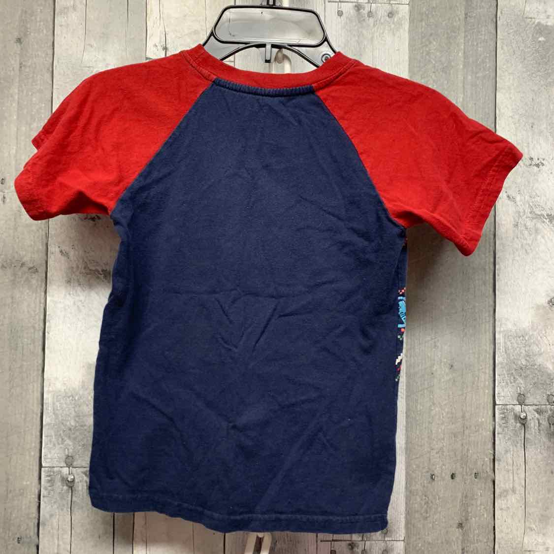 Size 6 Navy/Red Marvel T Shirt