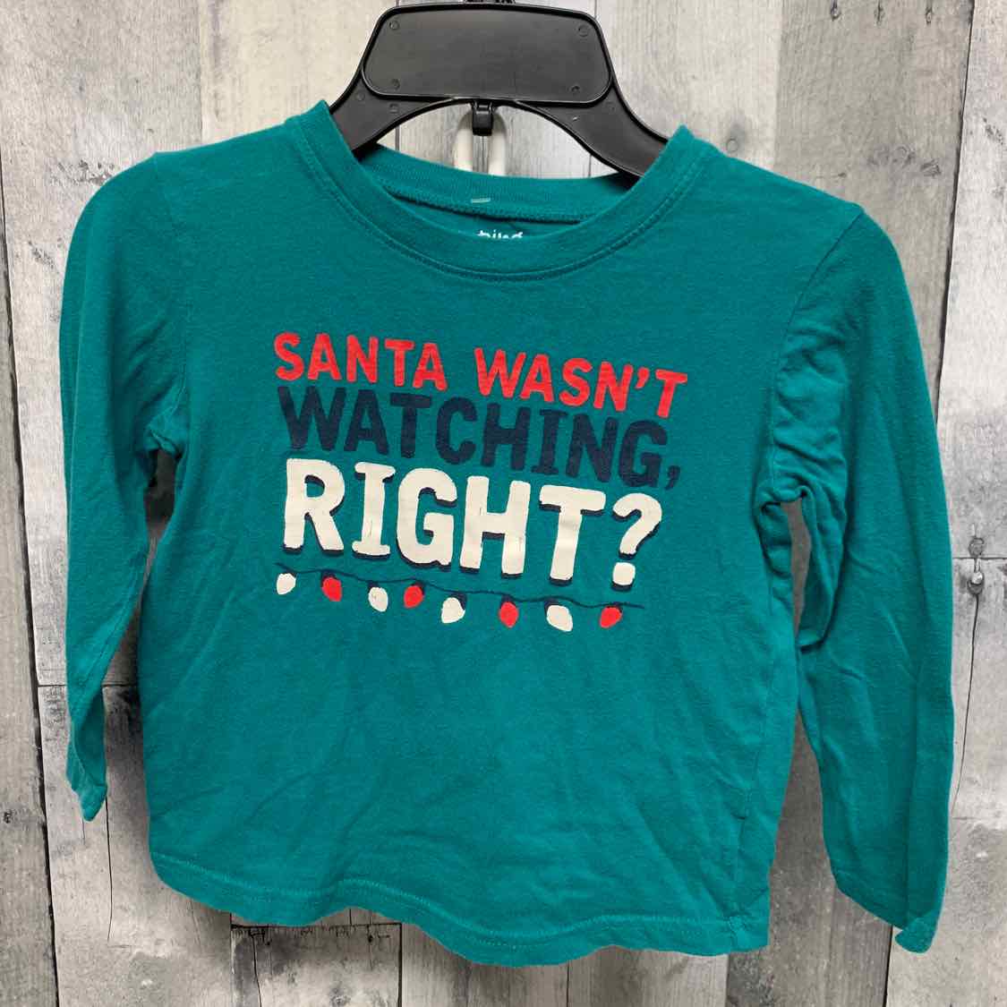 Size 4T Green Graphic Jumping Beans Long Sleeve Shirt